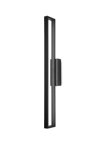 Kinkiet lampa ścienna podłużna linearny minimalistyczny prostokąt czarny Mantra 7198 Durban LED 20W 3000K 67cm