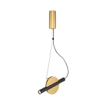 Lampa Wisząca Designerska Maytoni MOD150PL-L5BS3K Enigma LED 5W 3000K 30cm x 220cm mosiądz