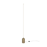 Lampa stojąca Podłogowa 145cm na aplikację Maytoni MOD147FL-L20BSK1 Flow LED 25W 3000K-6000K ściemniacz mosiądz