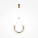 Lampa ścienna Kinkiet wiszący Maytoni P091PL-L18G3K Maya LED 10W 3000K 32cm x 186cm złoty
