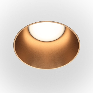 Lampa sufitowa Podtynkowa Maytoni DL051-01-GU10-RD-WMG Share GU10 5,5x14cm złoty bez ramki