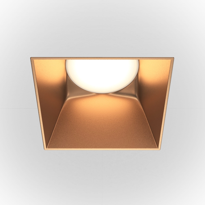 Lampa Maytoni  DL051-01-GU10-SQ-WMG złoty - ab0b82275eab236e40e216002a321f28