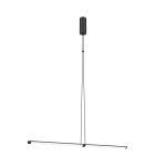 Lampa Wisząca Maytoni P096PL-L11BK1 Supersymmetry LED 18W 4000K ściemniacz 88cm x 205cm regulowana czarny