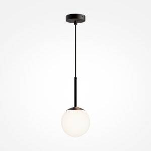 Lampa Wisząca Kula Maytoni MOD321PL-01B Basic form E14 15cm x 180cm czarny