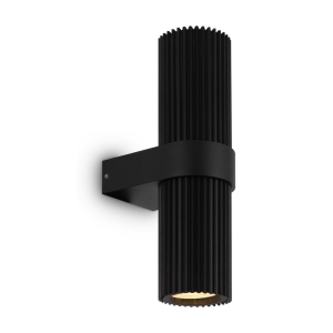Lampa ścienna Kinkiet Góra Dół Maytoni MOD326WL-02B Dynamics 2xGU10 6x10x23cm czarny