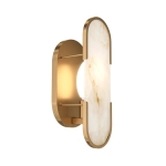 Lampa ścienna Kinkiet Maytoni MOD099WL-01G3 Marmo E14 12cm x 30cm złoty