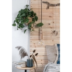Lampa Wisząca Kolorowe Kable LRL1B04 Loft Rullo E27 5cm x 170cm drewno bukowe