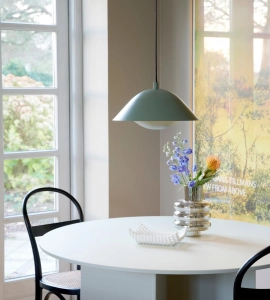 Zakurzona zieleń lampa wisząca Nordlux 2213083023 Freya E27 35cm x 200cm