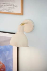 Beżowa lampa regulowana ścienna kinkiet z kablem Nordlux 45841009 Pop E27