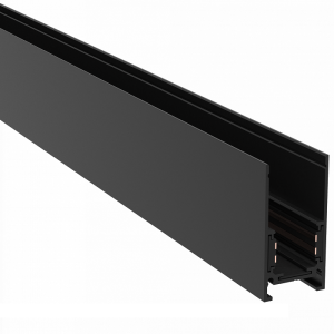 Czarny głęboki zwieszany magnetyczny szynoprzewód 2m AQForm Multitrack High SHSM2DAB