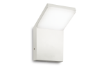Biała zewnętrzna lampa ścienna nowoczesny kinkiet elewacyjny Ideal Lux 221502 Style LED 9W 1150LM 4000K IP54 120stopni