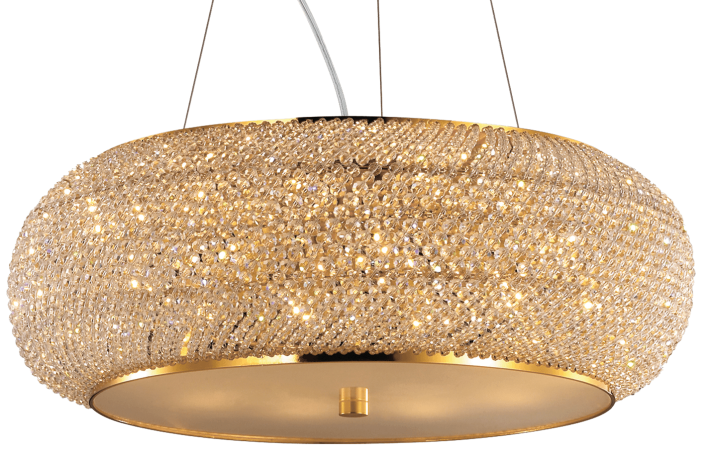 Lampa Ideal Lux Pasha' 082257 złoty - 082257.jpg