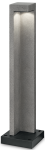 Zewnętrzna lampa stojąca słupek ogrodowy Ideal Lux 187327 Titano LED 9W 4000K IP55 74cm czarny