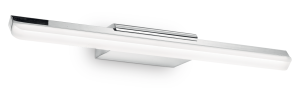 Chromowany kinkiet nad lustro do łazienki Ideal Lux 142272 Riflesso LED 11W 900LM 3000K IP44 42cm