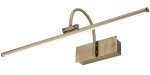 Lampa ścienna Kinkiet Galeryjka nad lustro lub obraz Nowodvorski 8170 Giotto Led M 13W 60cm x 19,5cm mosiądz