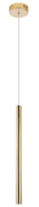 Lampa wisząca smukła złota tuleja 45cm x 2,5cm MaxLight P0204 Organic LED 1W 3000K