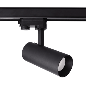 Czarny reflektor na szynę 3-fazową Light Prestige LP-732/1R 4W BK Ice GU10