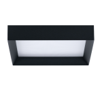 Lampa sufitowa kwadratowy czarny plafon Oxyled 894538 Viana SQ M LED 60W 4200+1800LM 3000K CRI90 595x90mm