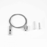 Czarny zestaw do podwieszenia lamp Soria i Viana marki Oxyled 890738