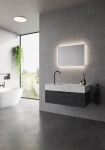 Prostokątne podświetlane lustro do łazienki Nordlux 2310271000 Dovina LED 20W IP44 80cm x 60cm