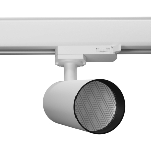 Biały reflektor na szynę 3-fazową Thoro MYL.00082 Isa LED 12W 1080LM 3000K 36stopni