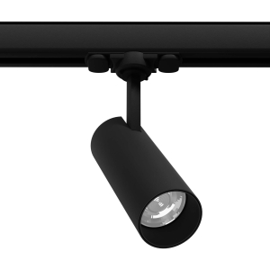 Czarny reflektor na szynę 3-fazową Thoro MYL.00085 Torn LED 10W 900LM 3000K 38stopni