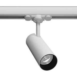 Biały reflektor na szynę 3-fazową Thoro MYL.00086 Torn LED 10W 900LM 4000K 38stopni