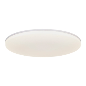 Biała okrągła uszczelniona lampa sufitowa Nordlux 2310146001 Vic LED 32W 3000K 35cm IP21
