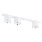 Biała listwa z trzema reflektorami Emibig 1311/3 Nano 3xES111 70cm