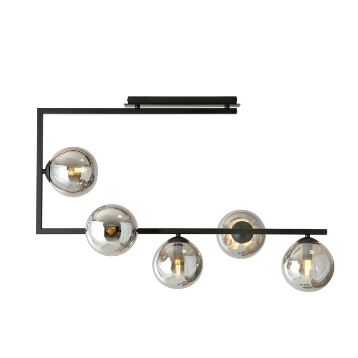 Lampa EMIBIG Soma 1290/5 czarny - e64ad18d1062a90ab1aa90854a217f64