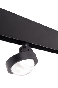 Czarny reflektor na szynę magnetyczną Max Light M0018Z 8W 766LM 2700K-5000K Smart Zigbee Tuya 40stopni