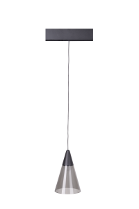Czarna lampa wisząca na szynę magnetyczną Max Light M0015Z 6W 187LM 2700K-5000K Smart Zigbee Tuya