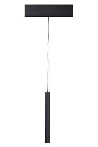Czarna lampa wisząca na szynę magnetyczną Max Light M0012D 5W 361LM 3000K Dali