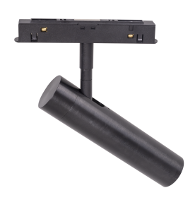 Czarny reflektor na szynę magnetyczną Max Light M0011D 8W 578LM 3000K Dali