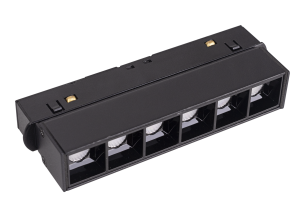 Czarny reflektor na szynę magnetyczną Max Light M0003Z 6W 340LM 2700K-5000K 11,5cm Smart Zigbee Tuya