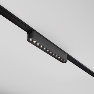 Czarny reflektor na szynę magnetyczną Radity Maytoni TR082-1-12W4K-M-B Points LED 12W 4000K 22cm