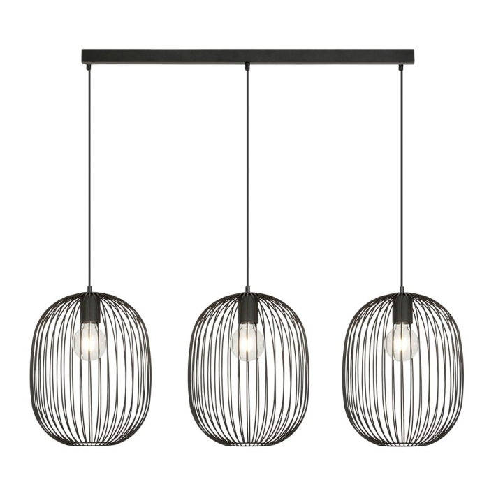Lampa EMIBIG Onyx 1304/3 czarny - e789ab0b7eea9f449024b359a744edde