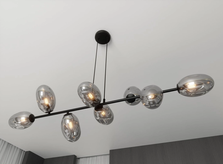 Lampa EMIBIG Pandora 1263/8 czarny - e9dd92bba40f6d08ba194b7da438fb36