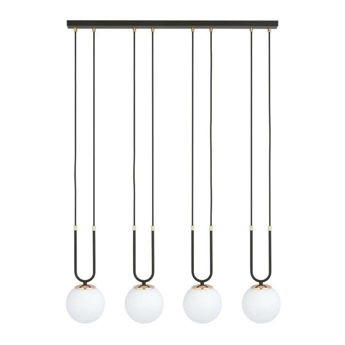 Lampa EMIBIG Glam 1112/4 czarny - afc8d7bed32212d1af442865bf672037