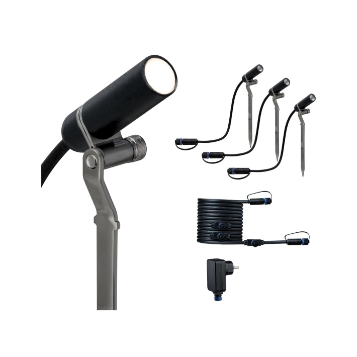 Lampa Paulmann Plantini PL94154 antracytowy - c3df244a5497f42feb52660bf63a8654