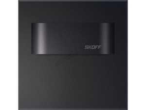 Lampa wpuszczana ścienna schodowa Skoff MB-TAN-D-H-1-ML-ML-01 Tango Short Led Light 230V AC 1,8W IP20 3000K czarny mat