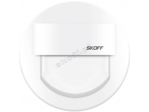 Lampa wpuszczana ścienna schodowa Skoff MA-RUE-C-N-1-ML-ML-01 Rueda Led Light 230V AC 1,8W IP20 4000K biały mat