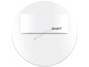 Lampa wpuszczana ścienna schodowa Skoff MB-RUE-C-N-1-ML-ML-01 Rueda Short Led Light 230V AC 1,8W IP20 4000K biały mat