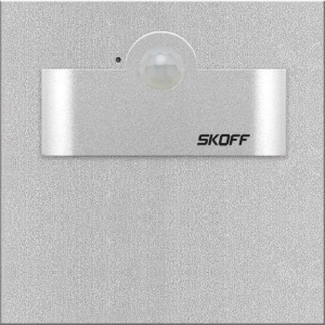 Lampa wpuszczana ścienna schodowa Skoff MN-TAN-G-H-1-ML-ML-01 Tango Short LED PIR 120 Motion Sensor Light 230V AC 2,4W IP20 3000K aluminium Czujnik PIR 120º