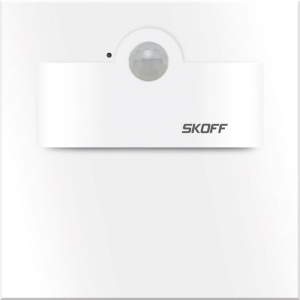 Lampa wpuszczana ścienna schodowa Skoff MN-TAN-C-N-1-ML-ML-01 Tango Short LED PIR 120 Motion Sensor Light 230V AC 2,4W IP20 4000K biały mat Czujnik PIR 120º