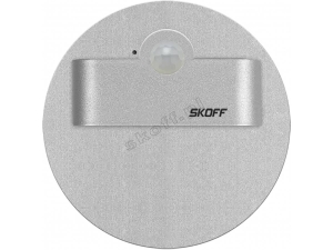 Lampa wpuszczana ścienna schodowa Skoff MK-RUE-G-N-1-ML-ML-01 Rueda Short LED PIR 120 Motion Sensor Light 10V DC 1,0W IP20 4000K aluminium Czujnik PIR 120º