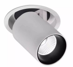 Lampa podtynkowa reflektorek okrągły regulowany szary Mantra 6401 Garda LED 7W 4000K