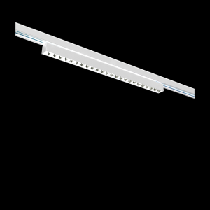 Biały podłużny reflektor diodowy na szynoprzewód magnetyczny Multiline Oxyled 893289 Dots M LED 24W 3000K 38,7cm