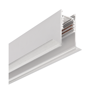 Biały magnetyczny podtynkowy szynoprzewód 3m Multiline Oxyled 899328 Typ D płyta GK pojedyncza 9,5 mm lub 12,5 mm