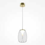 Lampa wisząca dekoracyjna z szklanym kloszem Maytoni MOD282PL-L8G3K1 Splash LED 7W 3000K 20cm